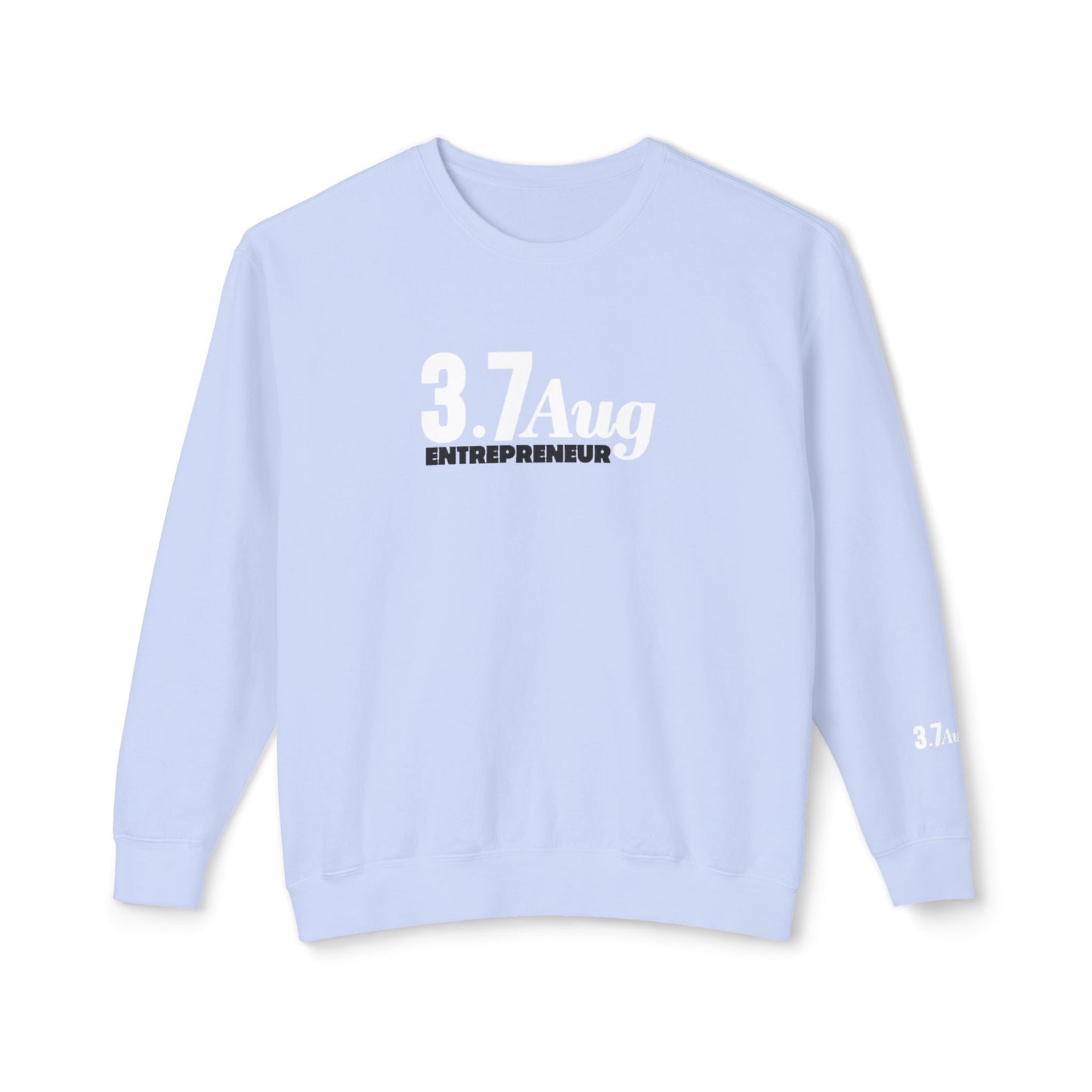 3.7Aug Unisex Lightweight Crewneck Sweatshirt