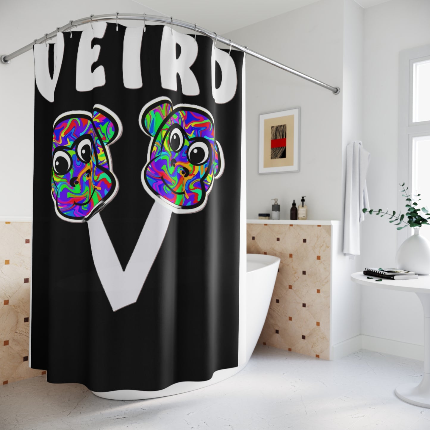 WEIRD Shower Curtains