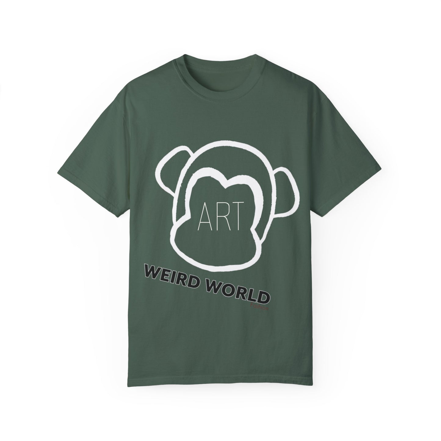 WEIRD WORLD Unisex Garment-Dyed T-shirt