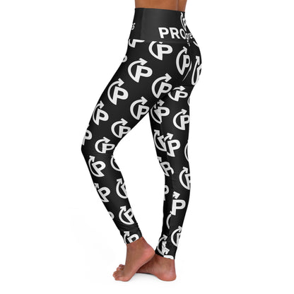 PROgress High Waisted Yoga Leggings (AOP)