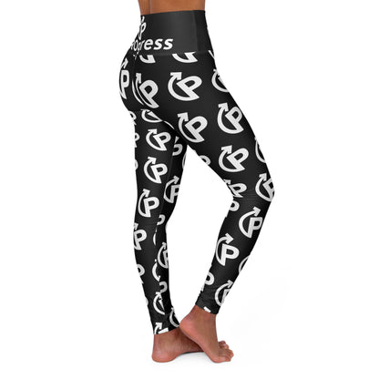 PROgress High Waisted Yoga Leggings (AOP)