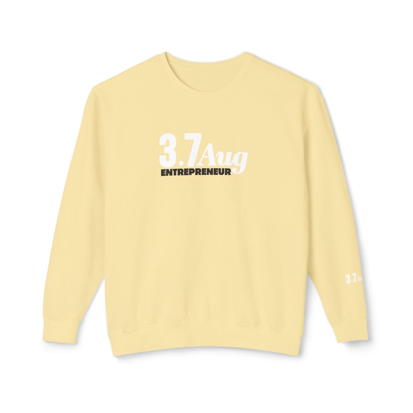 3.7Aug Unisex Lightweight Crewneck Sweatshirt