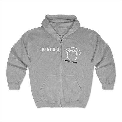 WEIRD 2.0 Unisex Heavy Blend™ Full Zip Hooded Sweatshirt