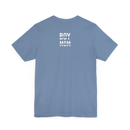 BOY MOM Unisex Jersey Short Sleeve Tee