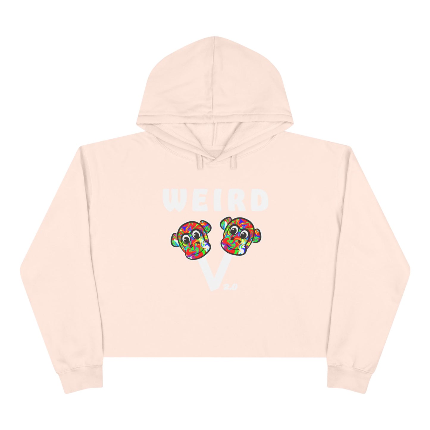 WEIRD WORLD 2.0 Crop Hoodie