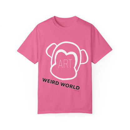 WEIRD WORLD Unisex Garment-Dyed T-shirt