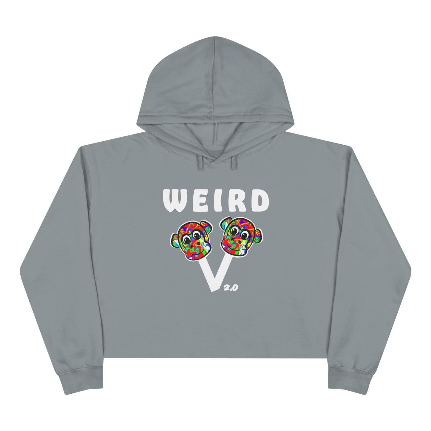 WEIRD WORLD 2.0 Crop Hoodie