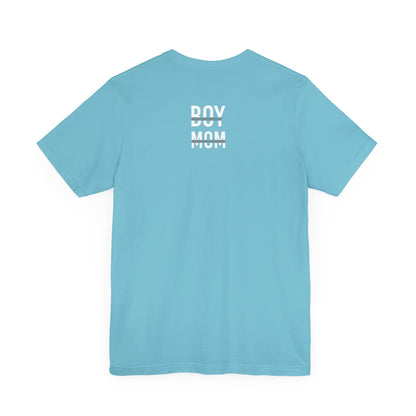 BOY MOM Unisex Jersey Short Sleeve Tee