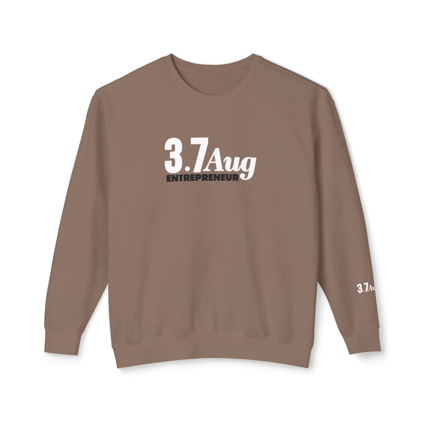 3.7Aug Unisex Lightweight Crewneck Sweatshirt