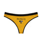 WEIRD Women's Thongs (AOP)