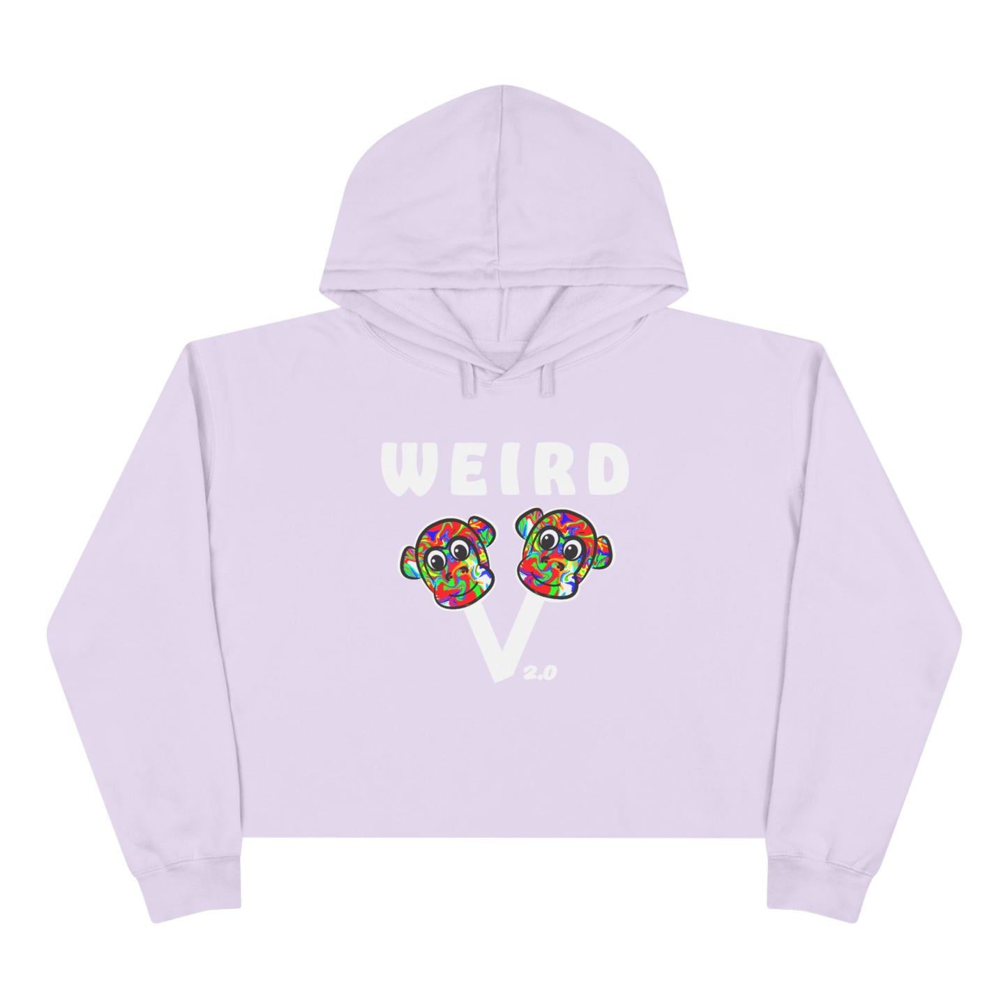 WEIRD WORLD 2.0 Crop Hoodie