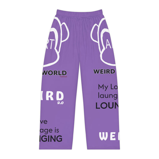 WEIRD WORLD Women's Pajama Pants (AOP)