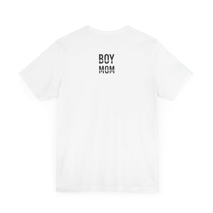 BOY MOM Unisex Jersey Short Sleeve Tee