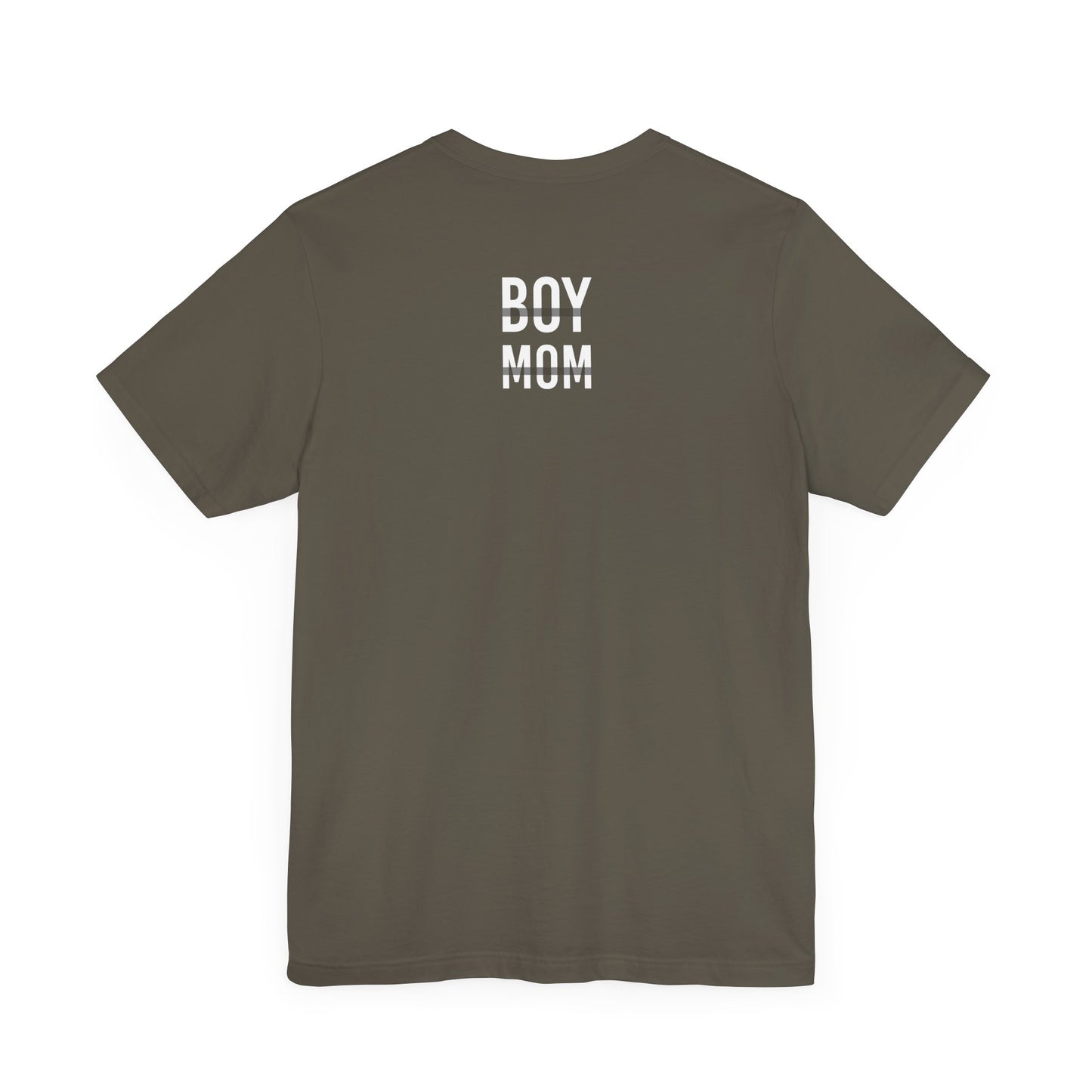 BOY MOM Unisex Jersey Short Sleeve Tee