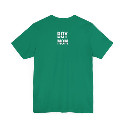 BOY MOM Unisex Jersey Short Sleeve Tee