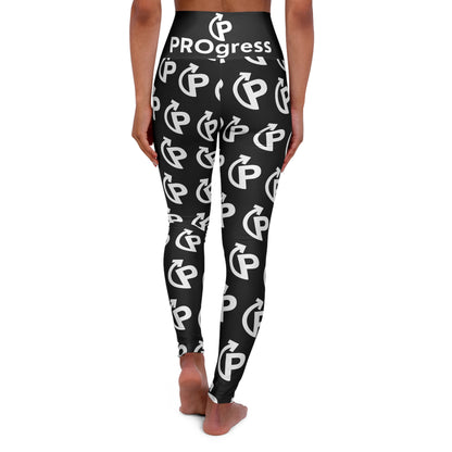 PROgress High Waisted Yoga Leggings (AOP)