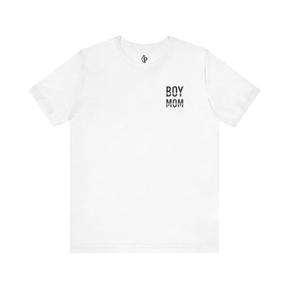 BOY MOM Unisex Jersey Short Sleeve Tee