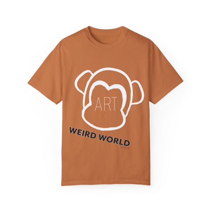 WEIRD WORLD Unisex Garment-Dyed T-shirt